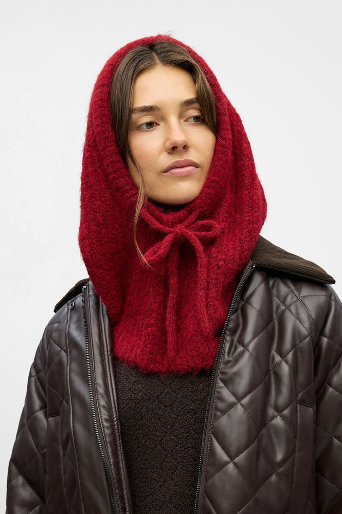 Object Milu Red Dahlia Balaclava