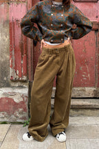 Komodo Lola Olive Corduroy Trousers